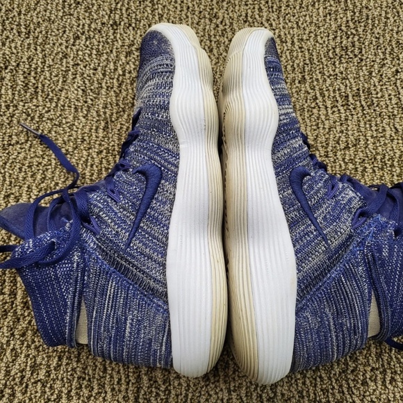 Nike Hyperdunk Blue 917726-400 Flyknit Athletic Basketball Shoes Mens SIze 8 main image 10